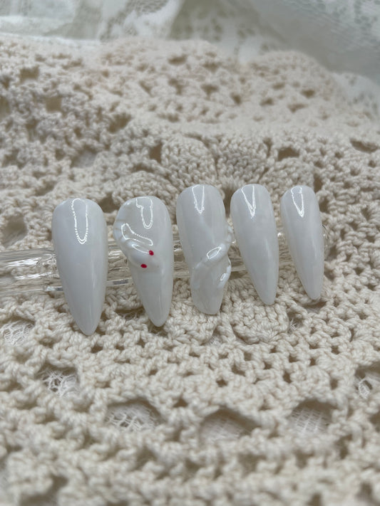 White Quartz Snake
