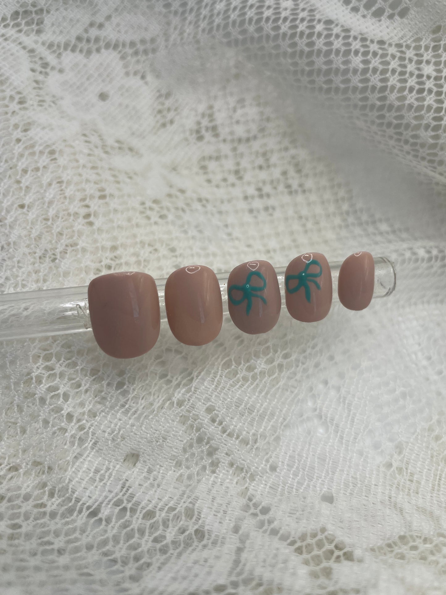 Teal Bows