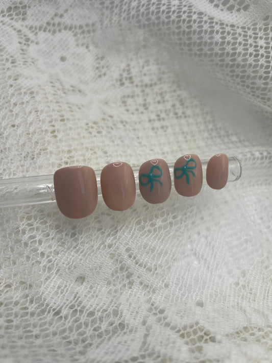 Teal Bows